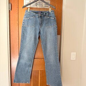 LA Blue Classic Straight‑Leg Jeans
